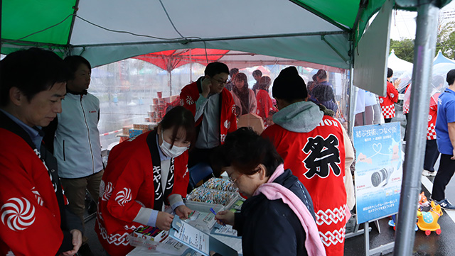 出展ブースの様子