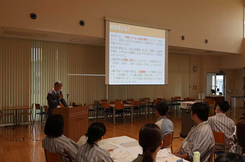 医師による講義