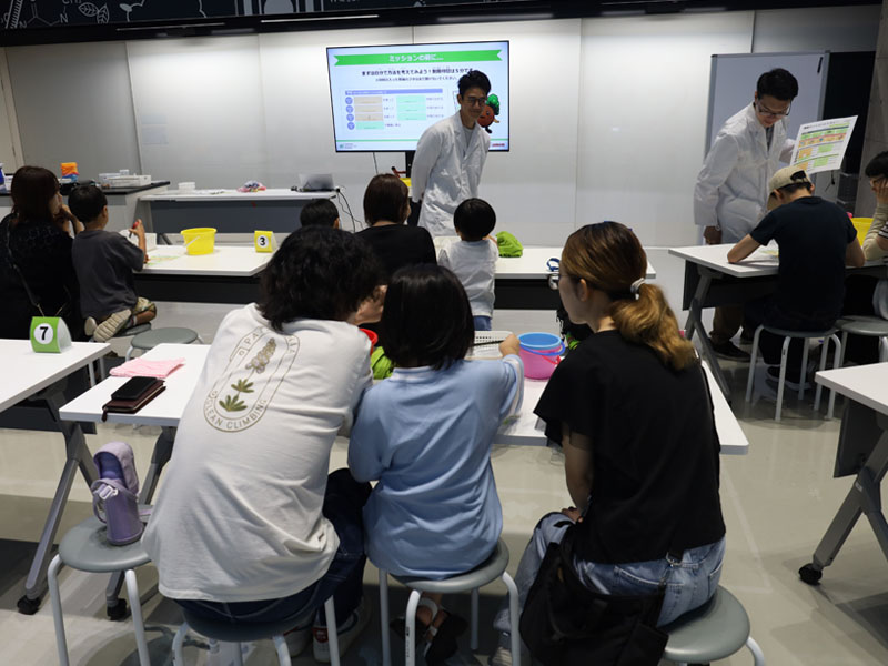 実験の様子